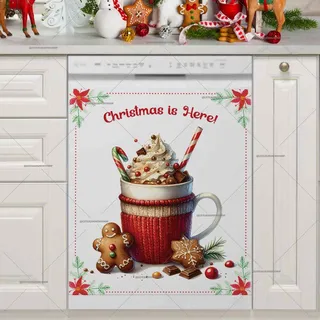 Preview of Sweet Christmas Hot Chocolate magnet.