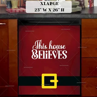 Preview of This House Believes magnet in Extra Large size.