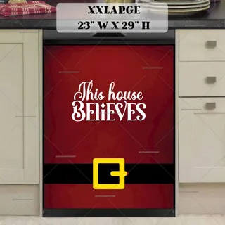 Preview of This House Believes magnet in XX Large size.