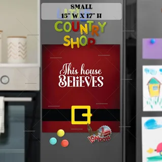 Preview of This House Believes magnet in Small size.
