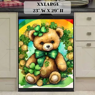 Preview of St. Patrick Day Teddy Bear magnet in XX Large size.