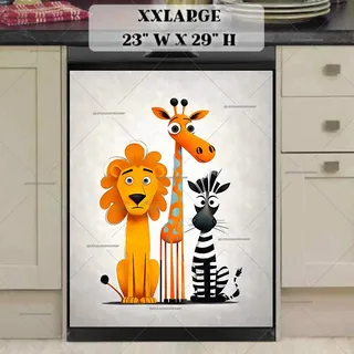Preview of African Safari magnet in XX Large size.