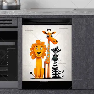 Preview of African Safari magnet.