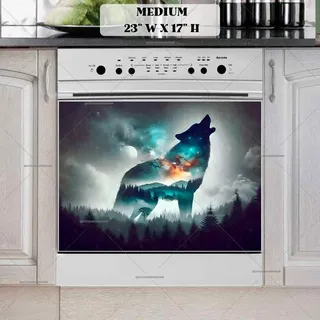 Preview of The Midnight Howl magnet in Medium size.