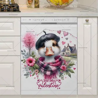 Preview of Valentine’s Day Duck magnet.