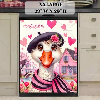 Preview of Valentine’s Day Goose magnet in XX Large size.