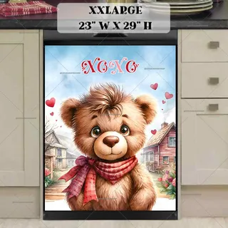 Preview of Valentine’s Day XOXO Teddy Bear magnet in XX Large size.