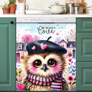 Preview of Owl You Need is Love magnet.