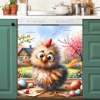 Preview of Little Easter Chicken magnet.