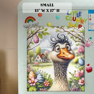 Preview of Silly Easter Goose magnet in Small size.