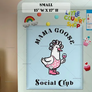 Preview of Me Time Goose Girl magnet in Small size.
