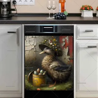 Preview of Easter Farmhouse Duck magnet.