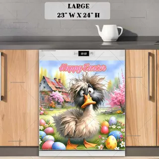 Preview of Silly Easter Duck magnet in Large size.
