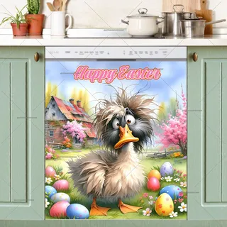 Preview of Silly Easter Duck magnet.