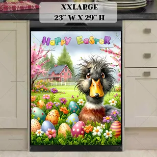 Preview of Cute Easter Duck magnet in XX Large size.