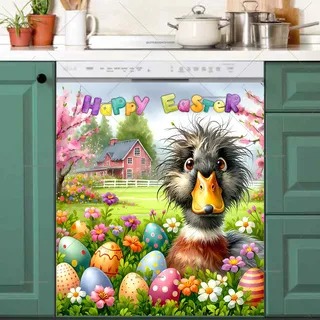 Preview of Cute Easter Duck magnet.