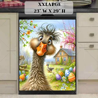 Preview of Silly Easter Goose magnet in XX Large size.