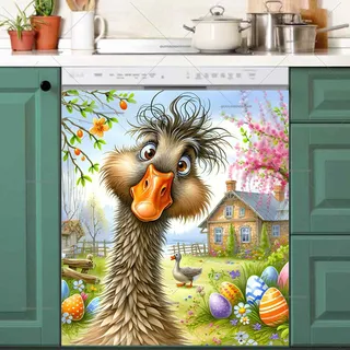 Preview of Silly Easter Goose magnet.