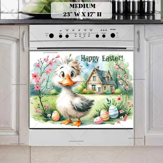 Preview of Little Easter Goose magnet in Medium size.