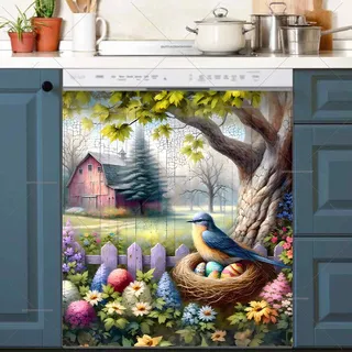 Preview of Easter Bird at the Farmhouse magnet.