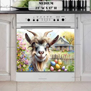 Preview of Smiling Easter Goose magnet in Medium size.