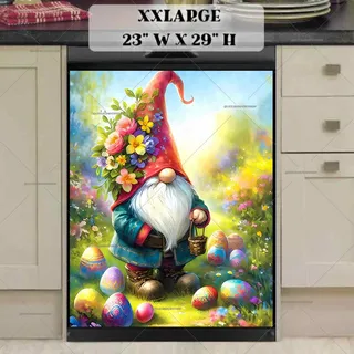 Preview of Easter Egg Hunt Gnome magnet in XX Large size.