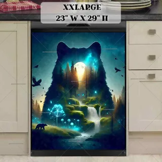 Preview of Twilight Forest Bear magnet in XX Large size.