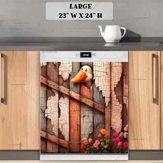 Preview of Cute Silly Goose magnet in Large size.