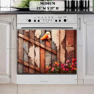 Preview of Cute Silly Goose magnet in Medium size.