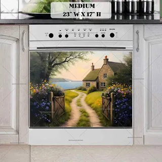 Preview of Lakeside Farmhouse magnet in Medium size.
