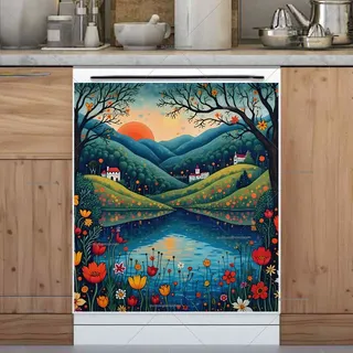 Preview of Morning in the Country magnet.