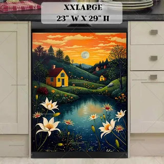 Preview of Lilly Cottage at the Lake magnet in XX Large size.