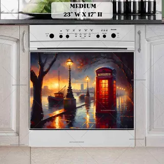 Preview of London at Night magnet in Medium size.