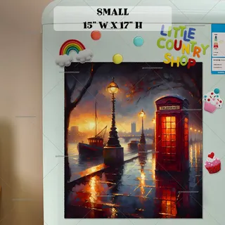 Preview of London at Night magnet in Small size.