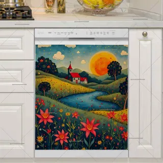 Preview of Little Folk Church in the Sunset magnet.