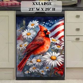 Preview of Pretty USA Cardinal magnet in XX Large size.