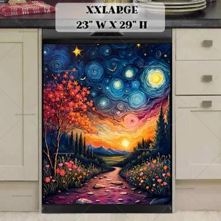 Preview of Summer Starry Night magnet in XX Large size.
