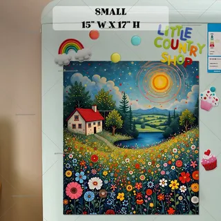 Preview of Folk Cottage at the Lake magnet in Small size.
