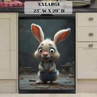 Preview of Little Wacky Bunny magnet in XX Large size.