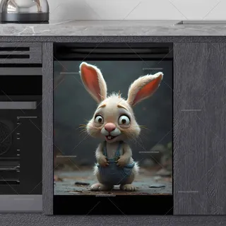 Preview of Little Wacky Bunny magnet.