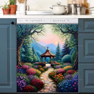 Preview of Beautiful Summer Gazebo magnet.