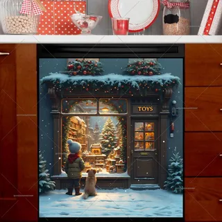 Preview of Christmas Wishes magnet.