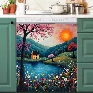 Preview of Little Cabin by the Lake magnet.