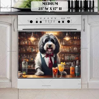 Preview of The Bartender magnet in Medium size.