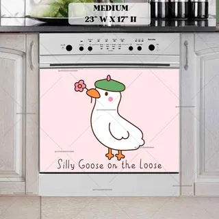 Preview of Silly Goose on the Loose magnet in Medium size.