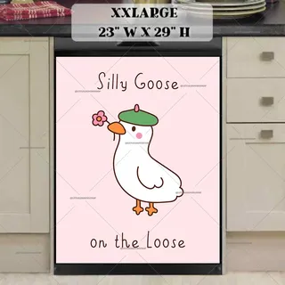 Preview of Silly Goose on the Loose magnet in XX Large size.