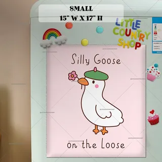 Preview of Silly Goose on the Loose magnet in Small size.
