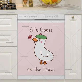 Preview of Silly Goose on the Loose magnet.