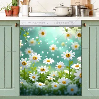 Preview of Little Smiling Daisies magnet.