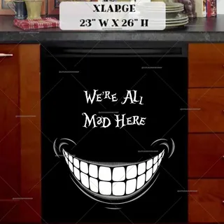 Preview of Cheshire Cat’s Smile magnet in Extra Large size.